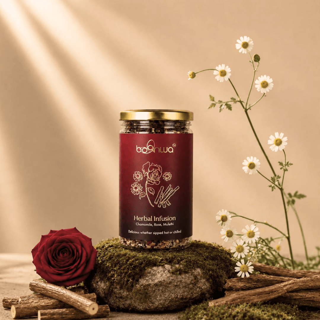 Chamomile + Rose + Mulethi